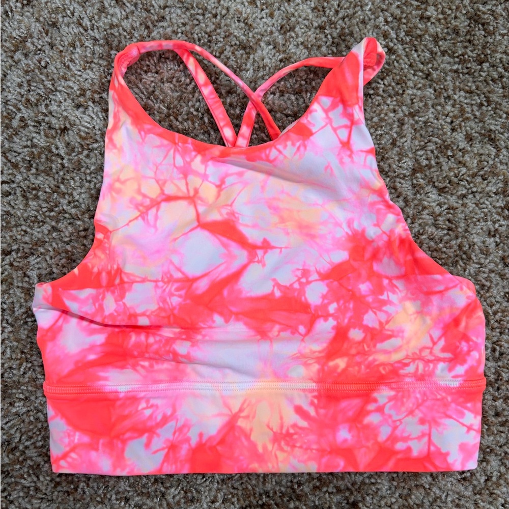 LULULEMON high neck energy bra longline